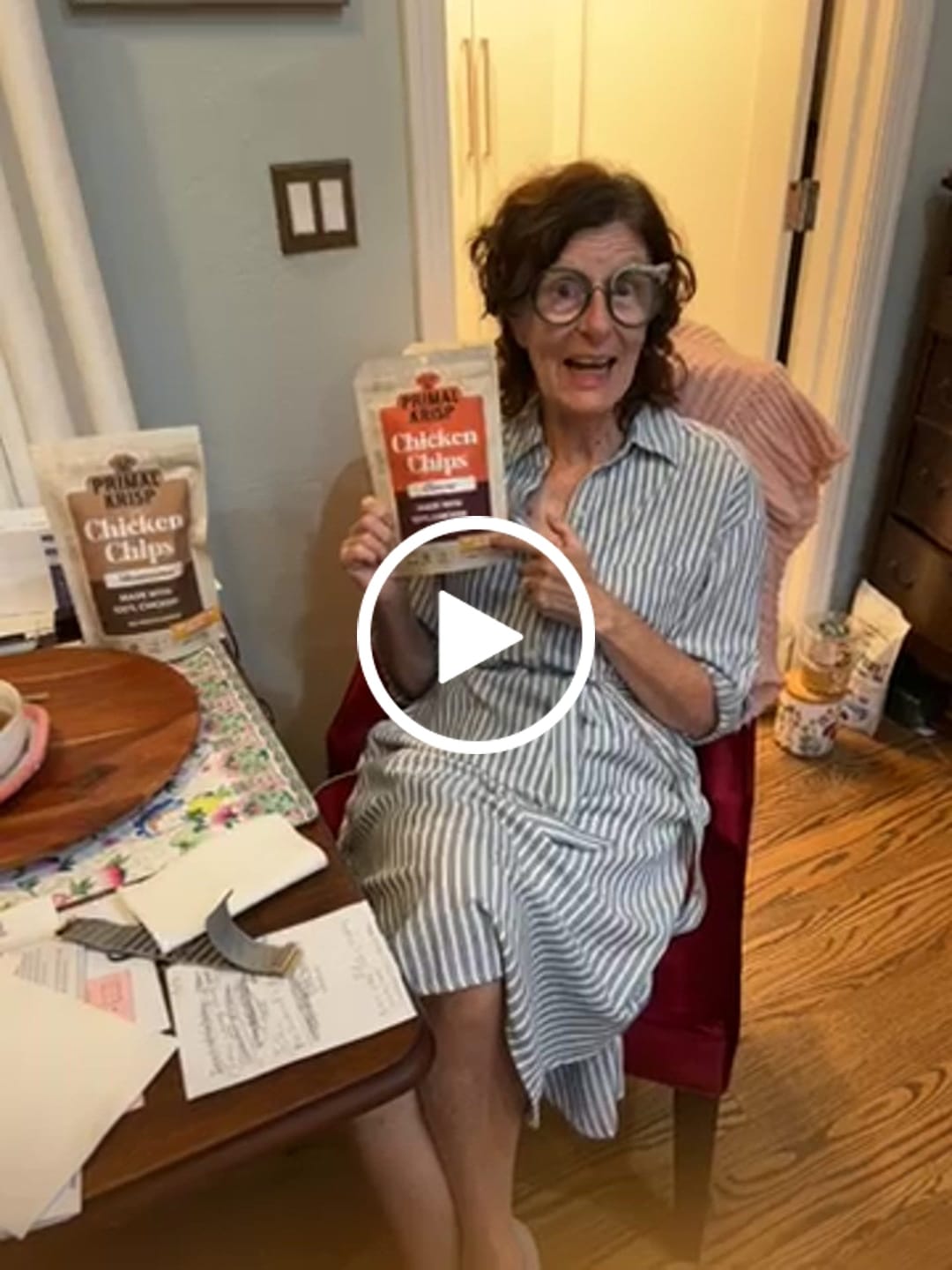 Customer video review of CLASSIC CHICKEN (2 oz)
