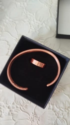 Customer photo review of Vera's Forge Copper Set