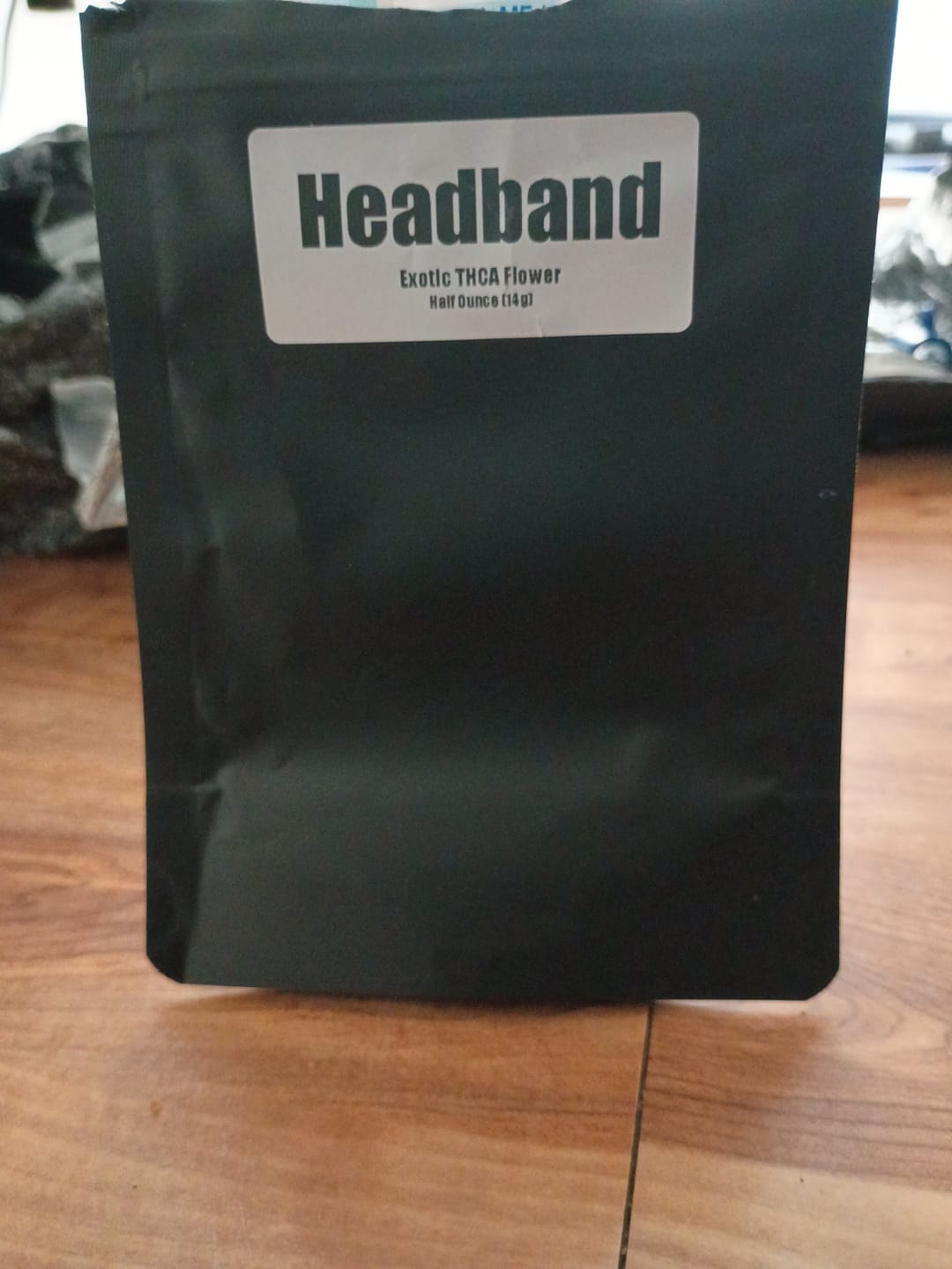 Customer photo review of Headband THCA Flower (Exotic)
