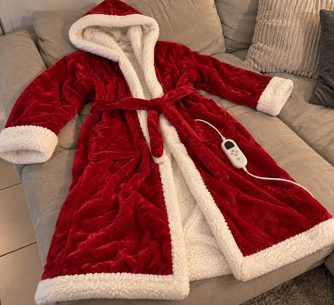 Customer photo review of CozyMode™ Heated Robe