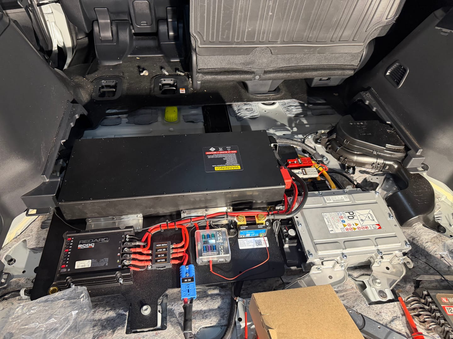 Customer photo review of Compressor/Inverter Bracket - Prado 250 Series - Rear Quarter Panel