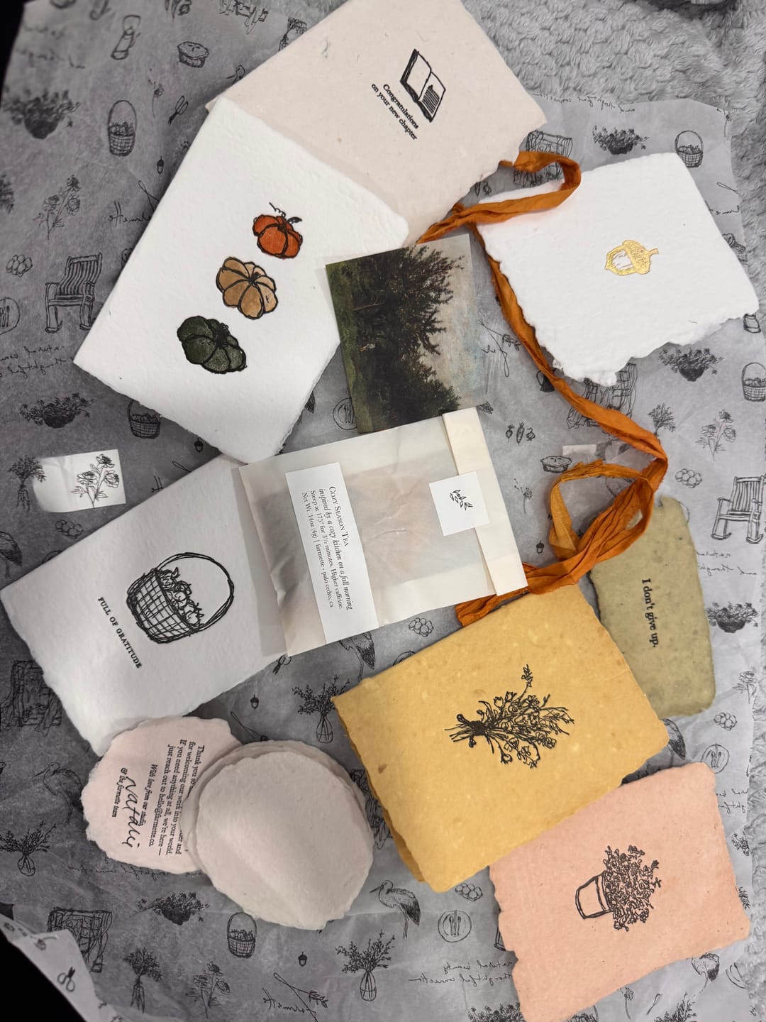 Customer photo review of Monthly Artisan Card Subscription