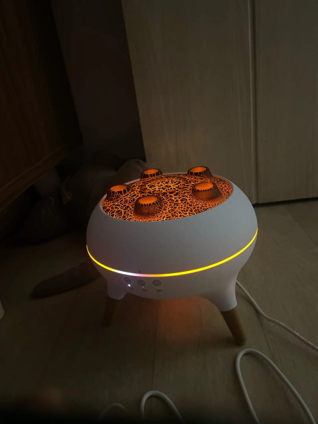 Customer photo review of Jellyfish Essential Oil Diffuser & Air Humidifier