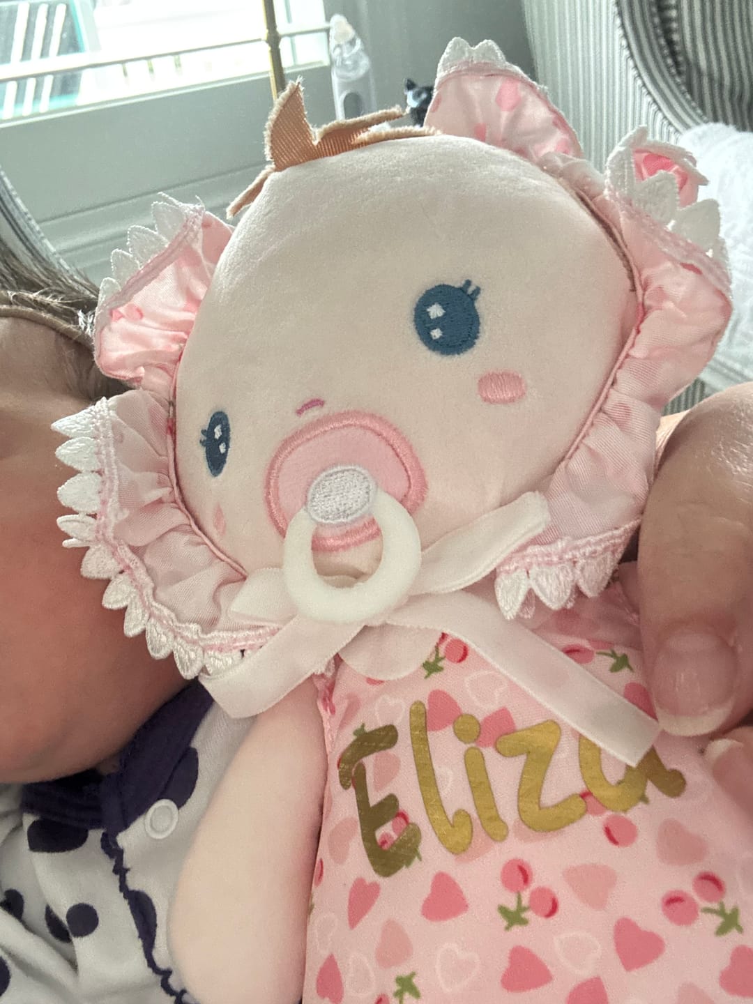 Customer photo review of Leyadoll Soft Plush Personalized Leya Doll My First Baby Girl Doll