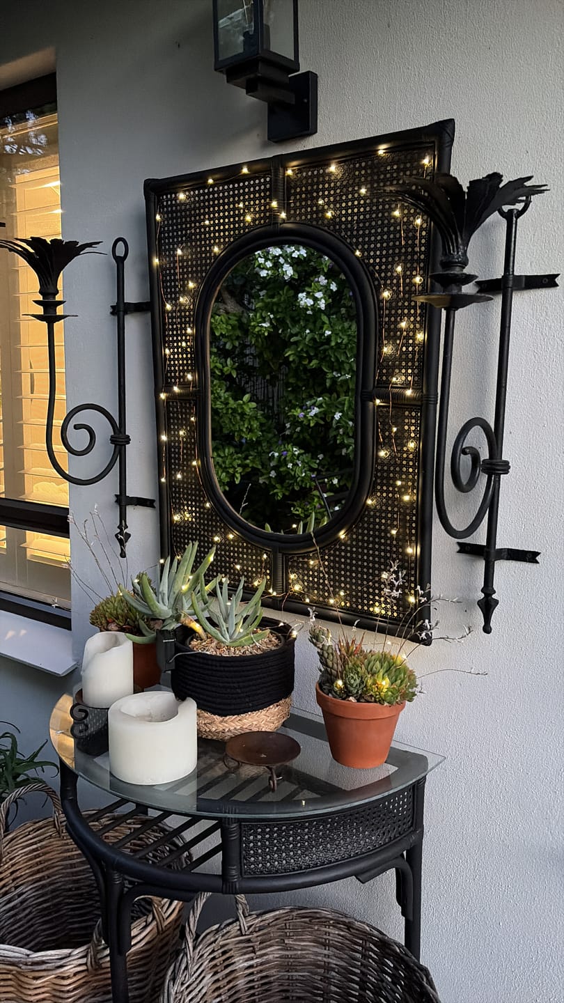 Customer photo review of Copper Wire Solar Fairy Lights