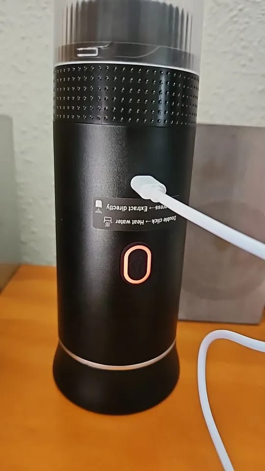 Customer photo review of Cafetera Portátil 3 en 1 | Brenela TM
