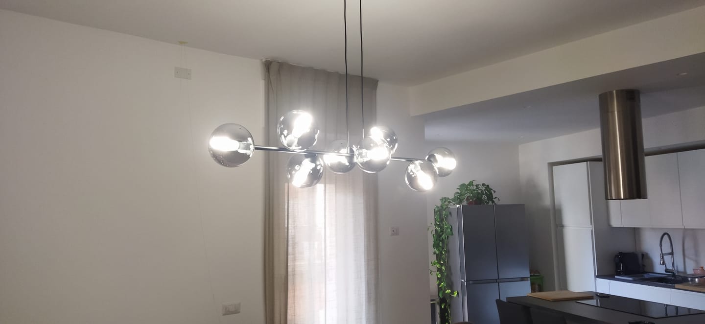 Customer photo review of OSRAM LED Lampe LED STAR STICK 9.5W 840 Frosted E14, 1055 lm, 4000 K, Kaltweiß