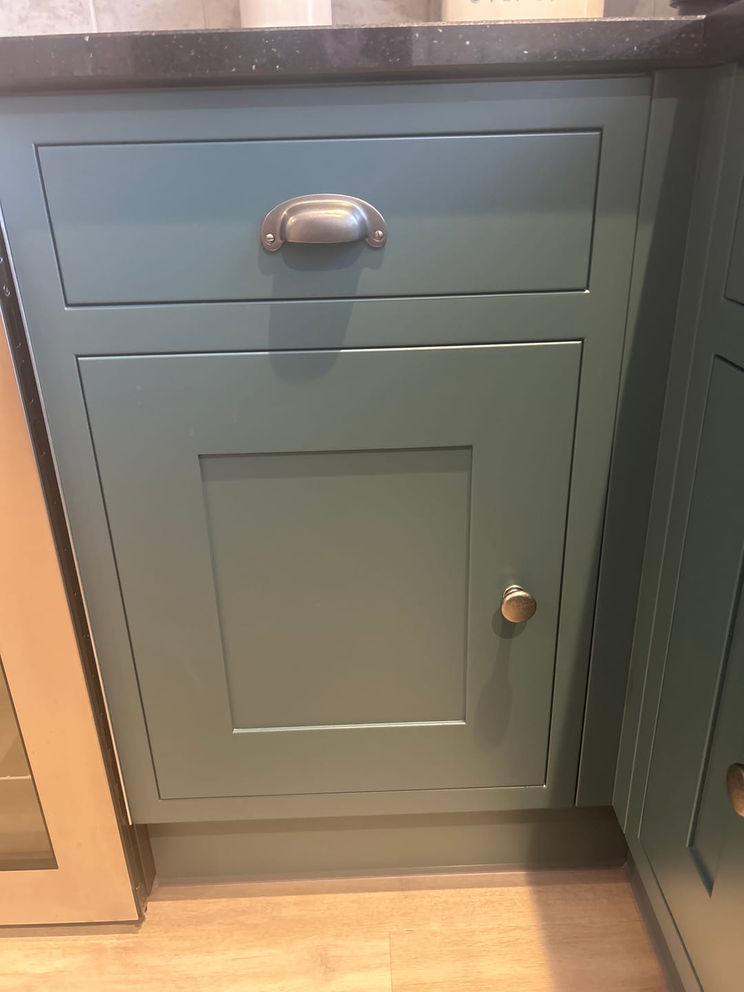 Customer photo review of Classic Cast Iron Cupboard Handles