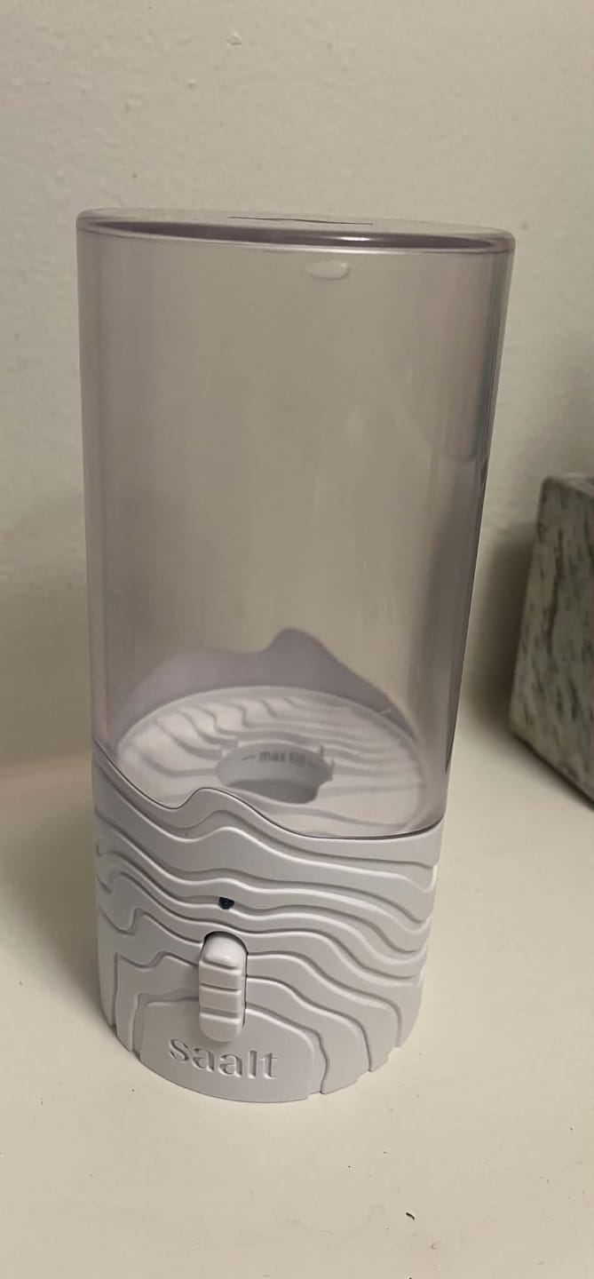 Customer photo review of Saalt Steamer