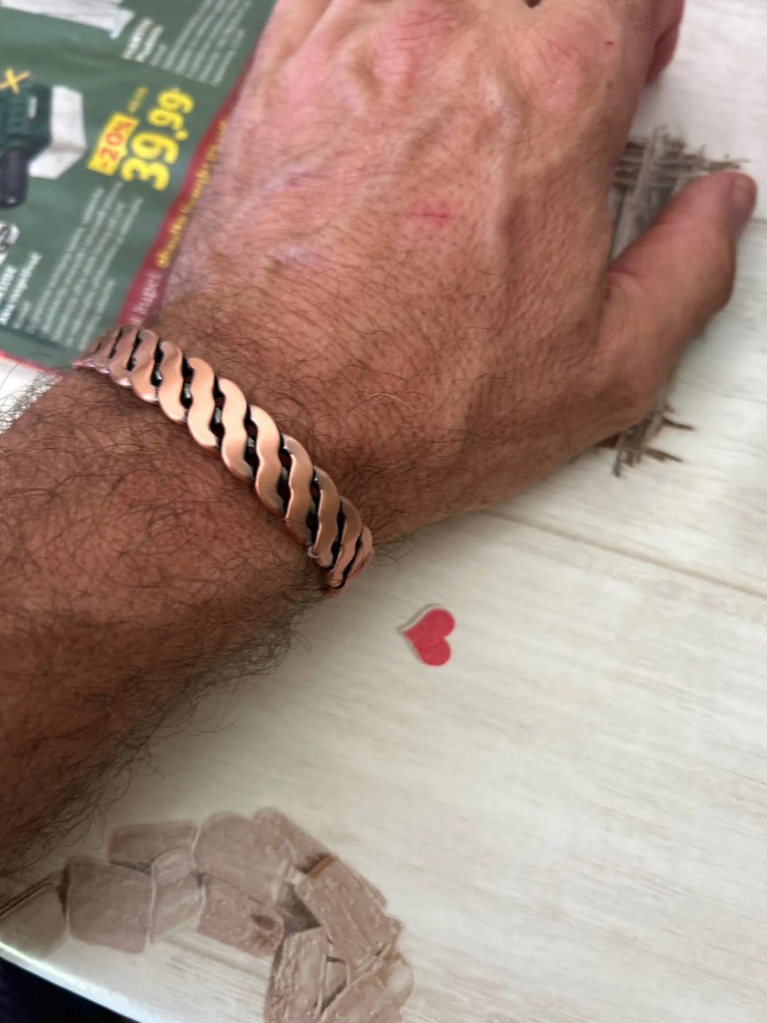 Customer photo review of Vera's Forge Copper Set