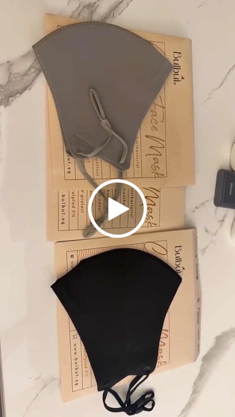 Customer video review of Reusable Copper Face Mask