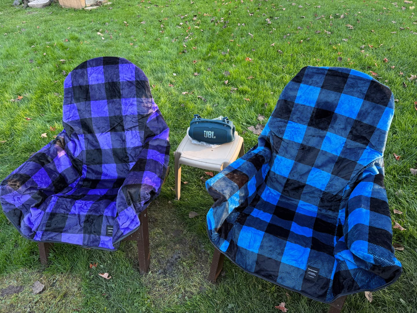 Customer photo review of The Chair Blanket