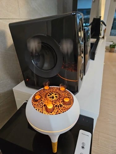Customer photo review of Jellyfish Essential Oil Diffuser & Air Humidifier