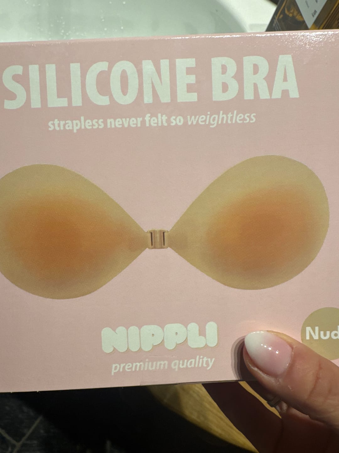 Customer photo review of Silicone Bra