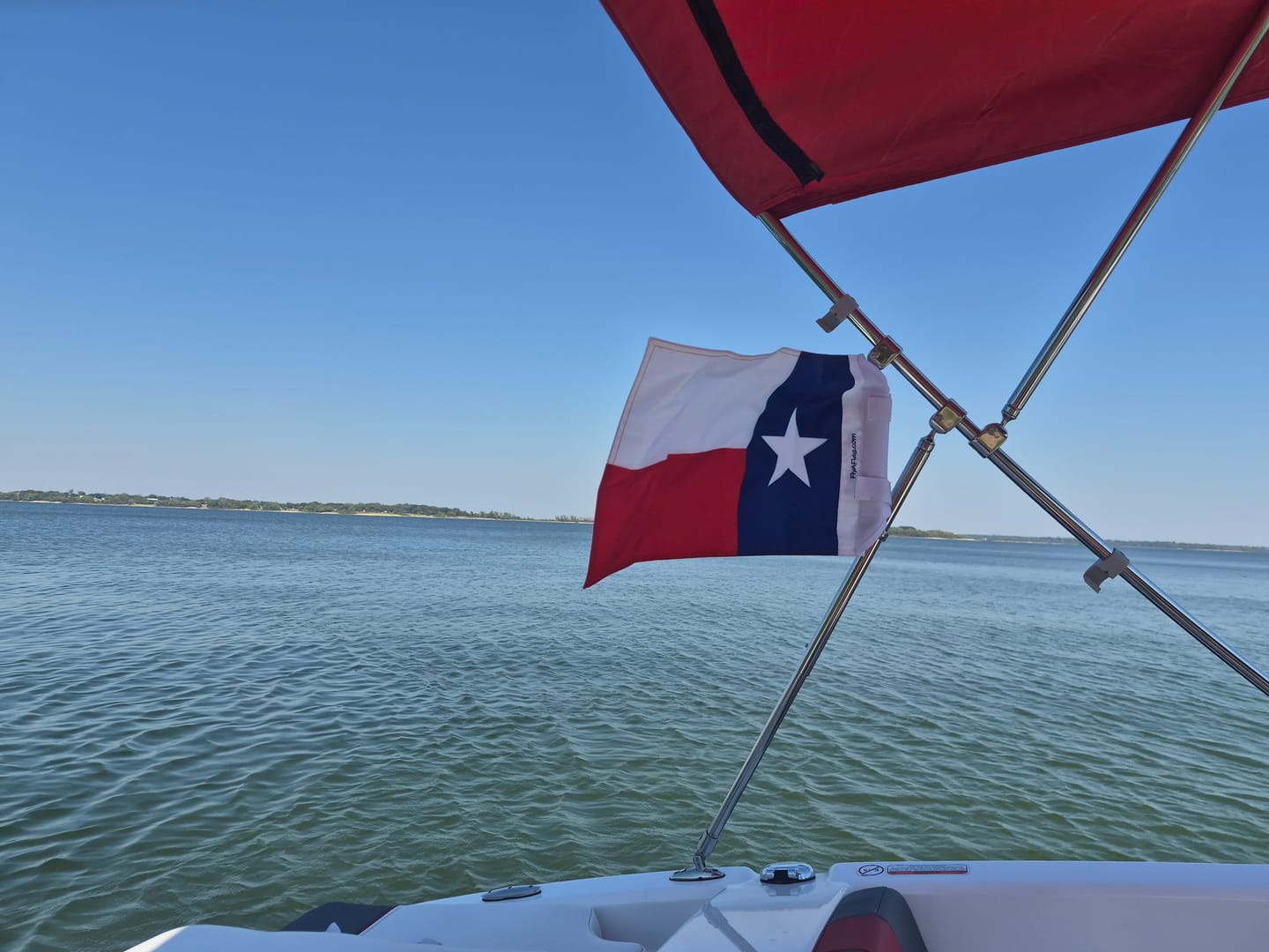 Customer photo of the Texas State Flag