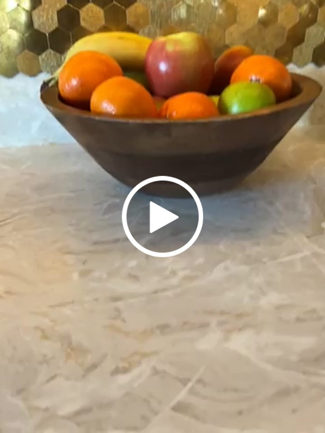 Customer video review of Skål i mangotre 30 x 10 cm