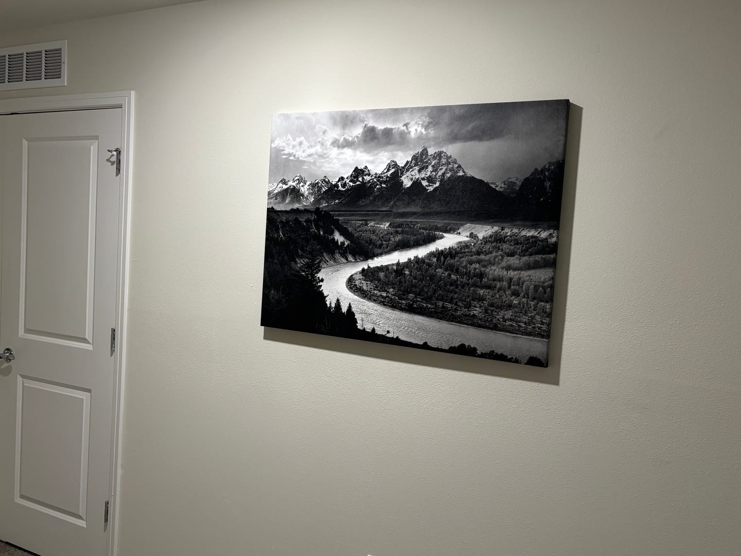 Customer photo review of Ansel Adams, The Tetons and the Snake River, Grand Teton National Park
