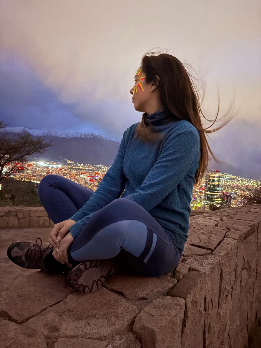 Customer photo review of Trekking Cerro San Cristóbal