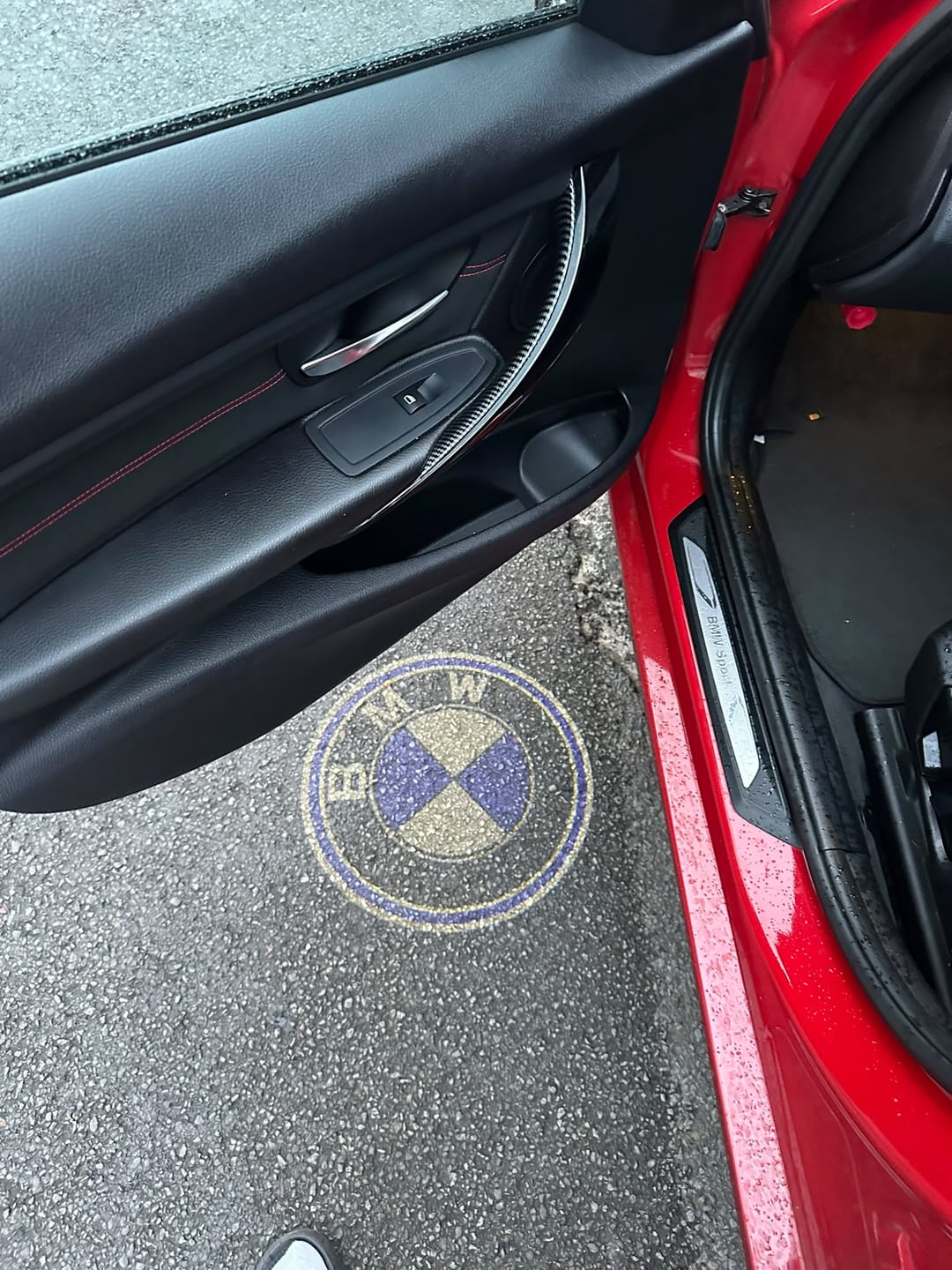 Customer photo review of BMW F SERIES DOOR LIGHTS