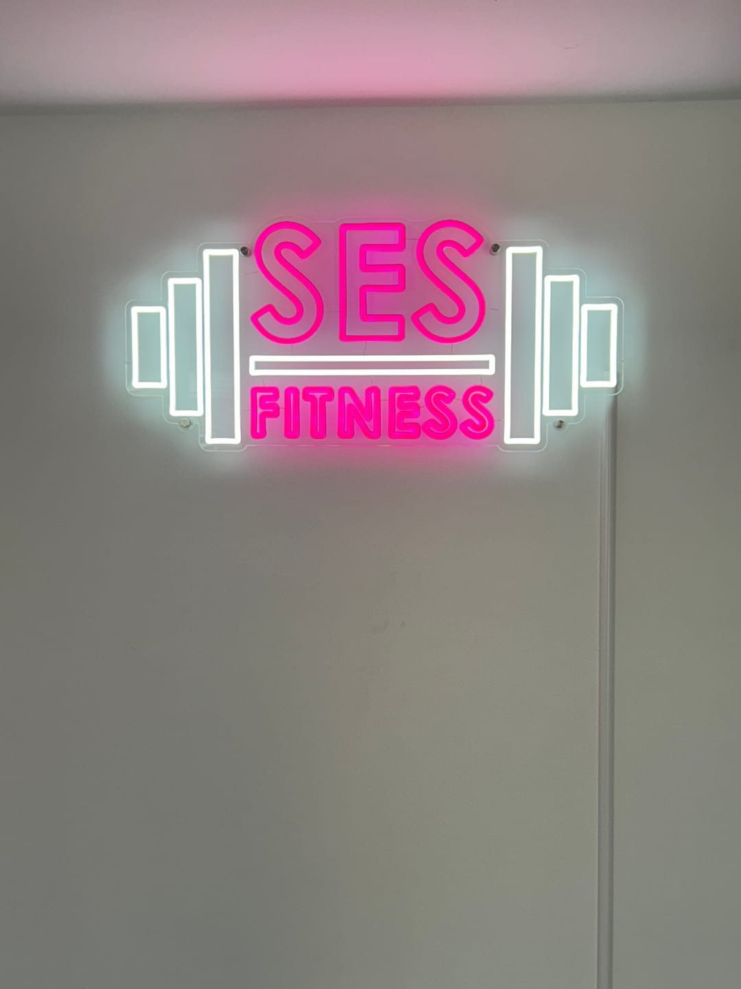 Customer photo review of Custom Neon Sign For Sarah