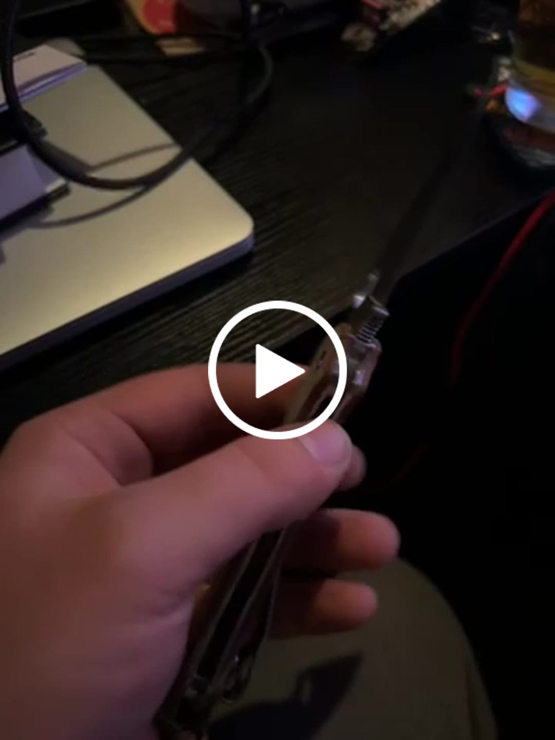 Customer video review of Spyderco Para 3 Knife, 2.95" Satin CPM CruWear, Natural Canvas Micarta, Compression Lock, Made in USA (SC223MPCW)