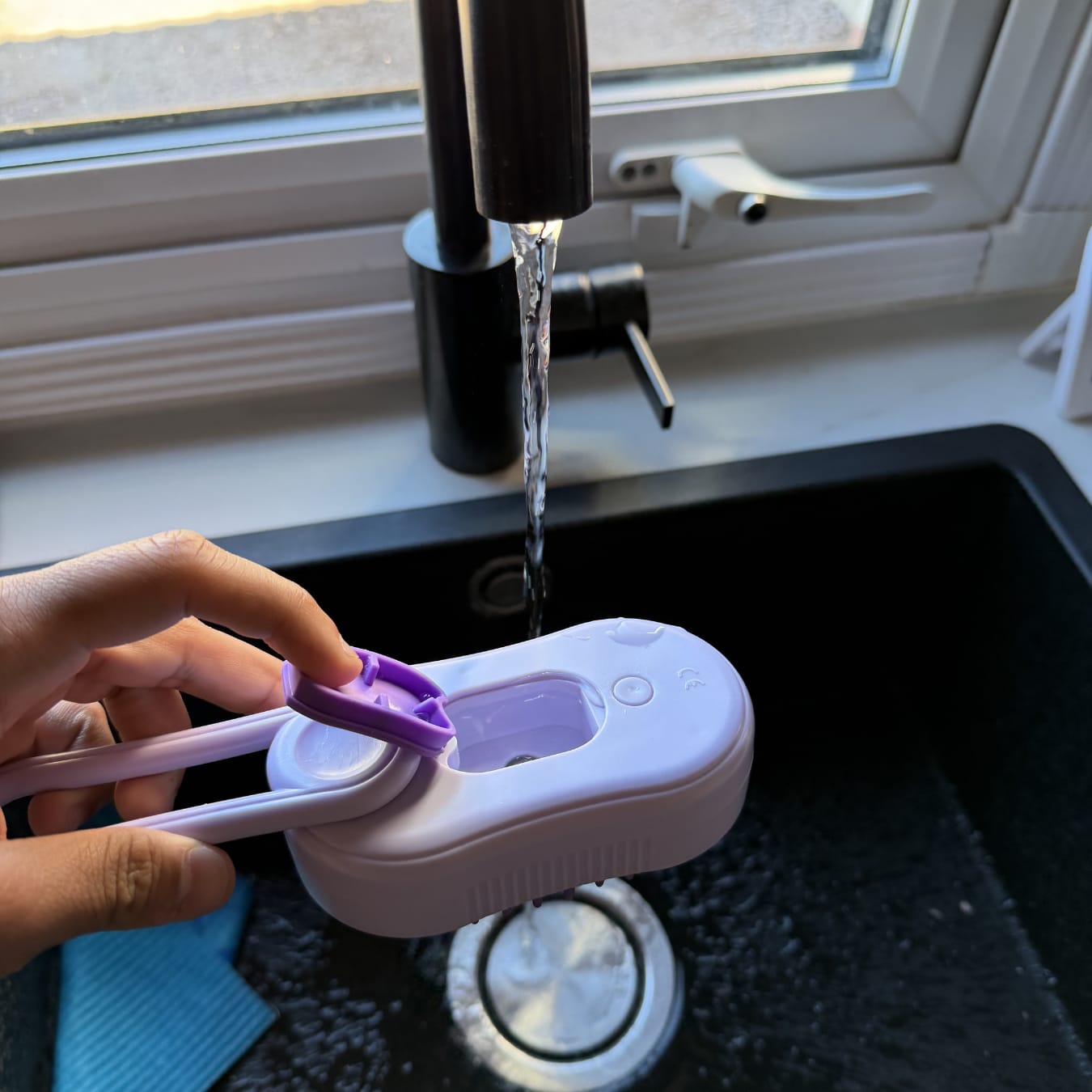 Customer photo review of PälsLugn™ – 3-i-1 Pälsborste
