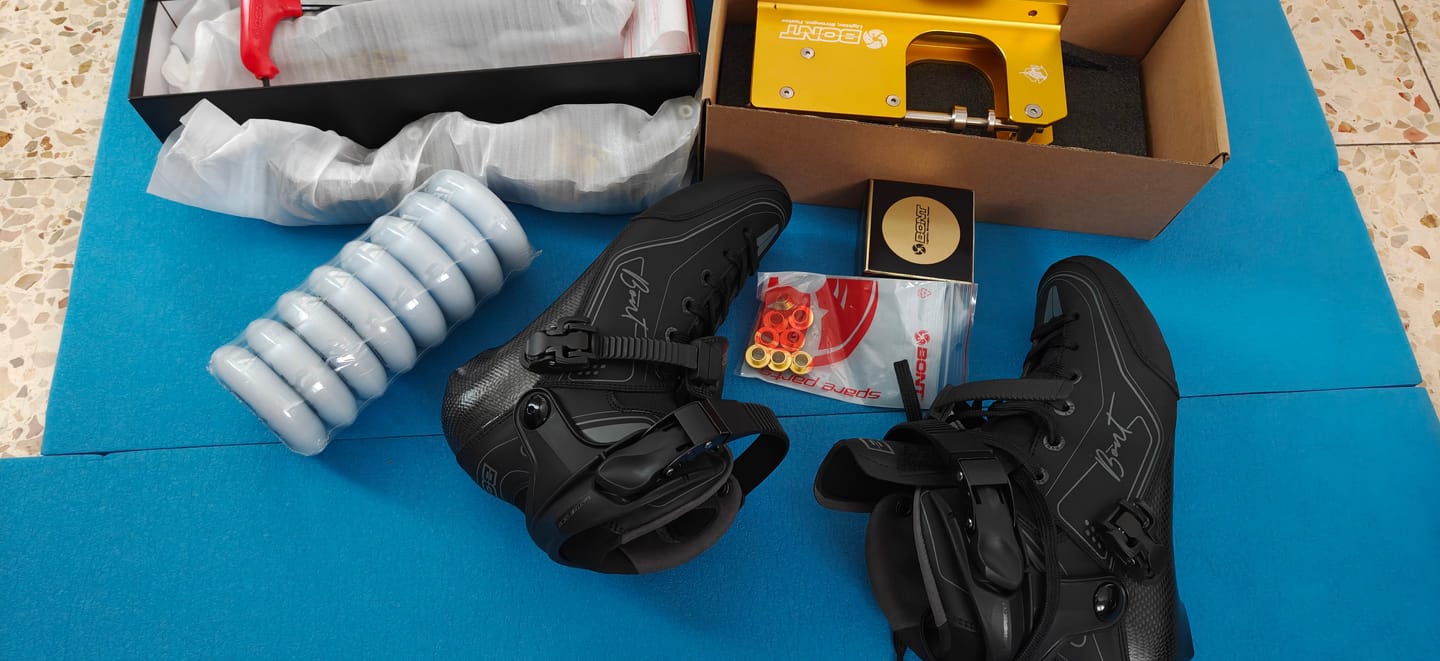 Customer photo review of Jesa 608 Ceramic Inline Skate Bearings