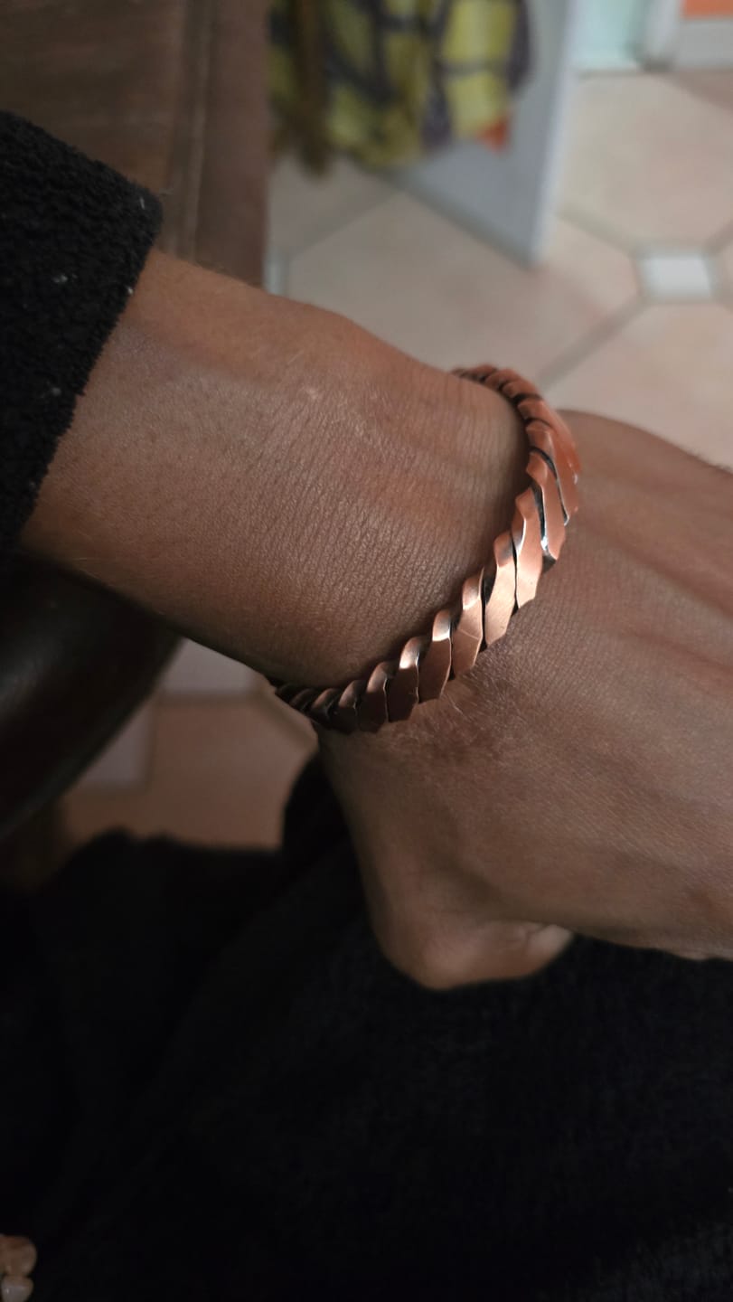 Customer photo review of Kintsu - Bracelet Jonc Cuivre Magnétique