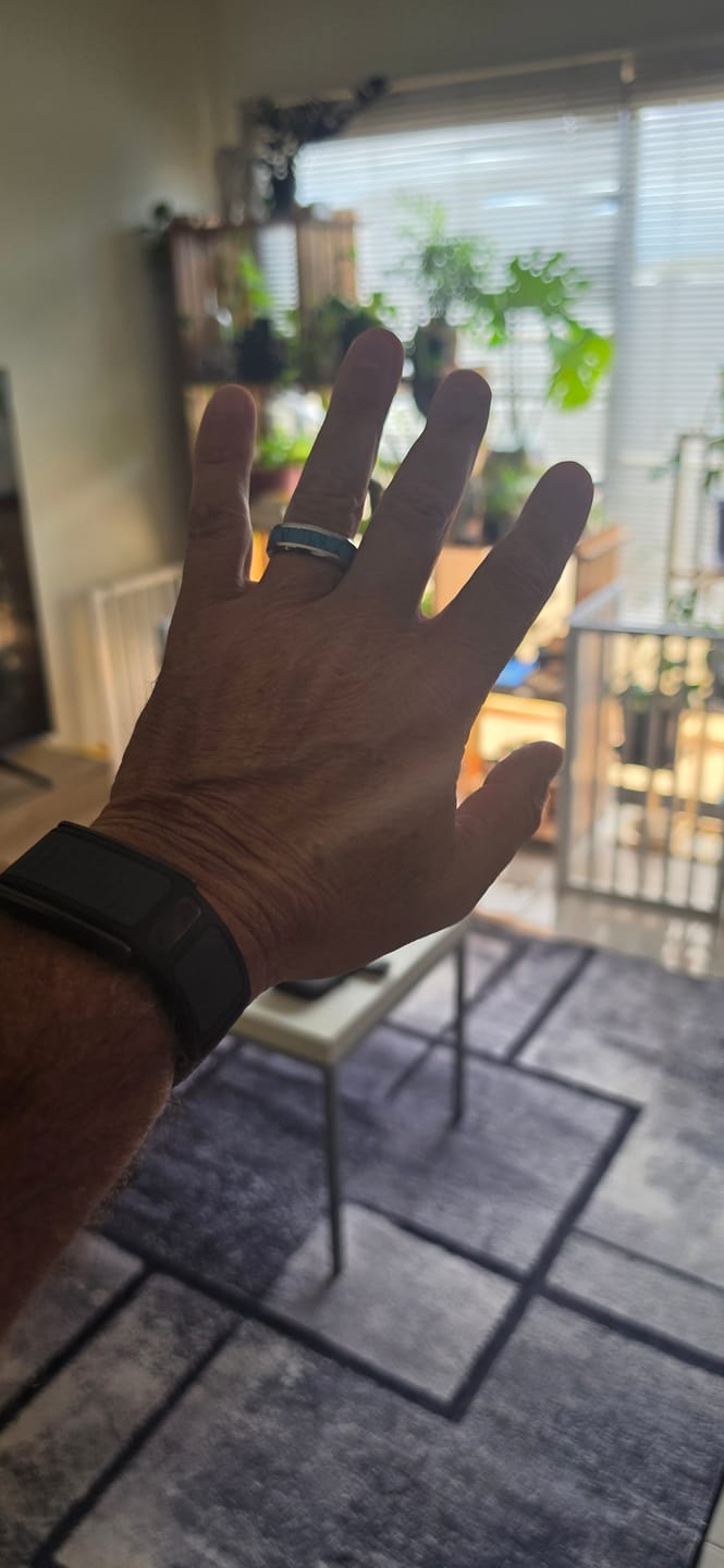 Customer photo review of TURQUOISE BAND.