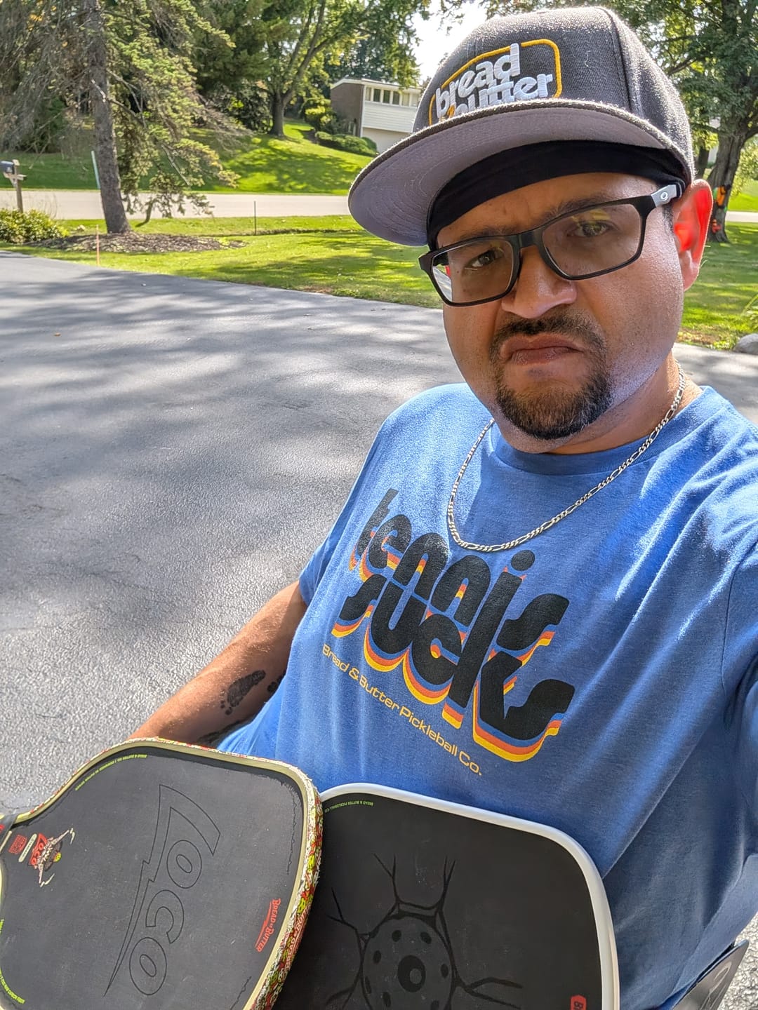 Customer photo review of The Loco 16mm Pickleball Paddle Standard