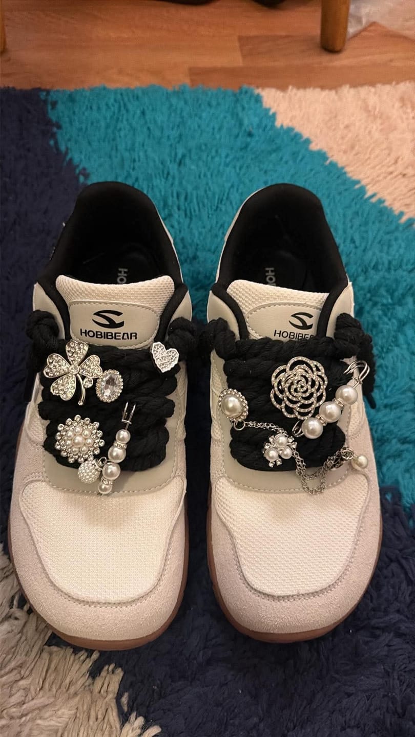 Customer photo review of Hareball - Wide Toe Sneakers