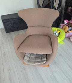Customer photo review of Fauteuil avec niche intégrée café — Sammen