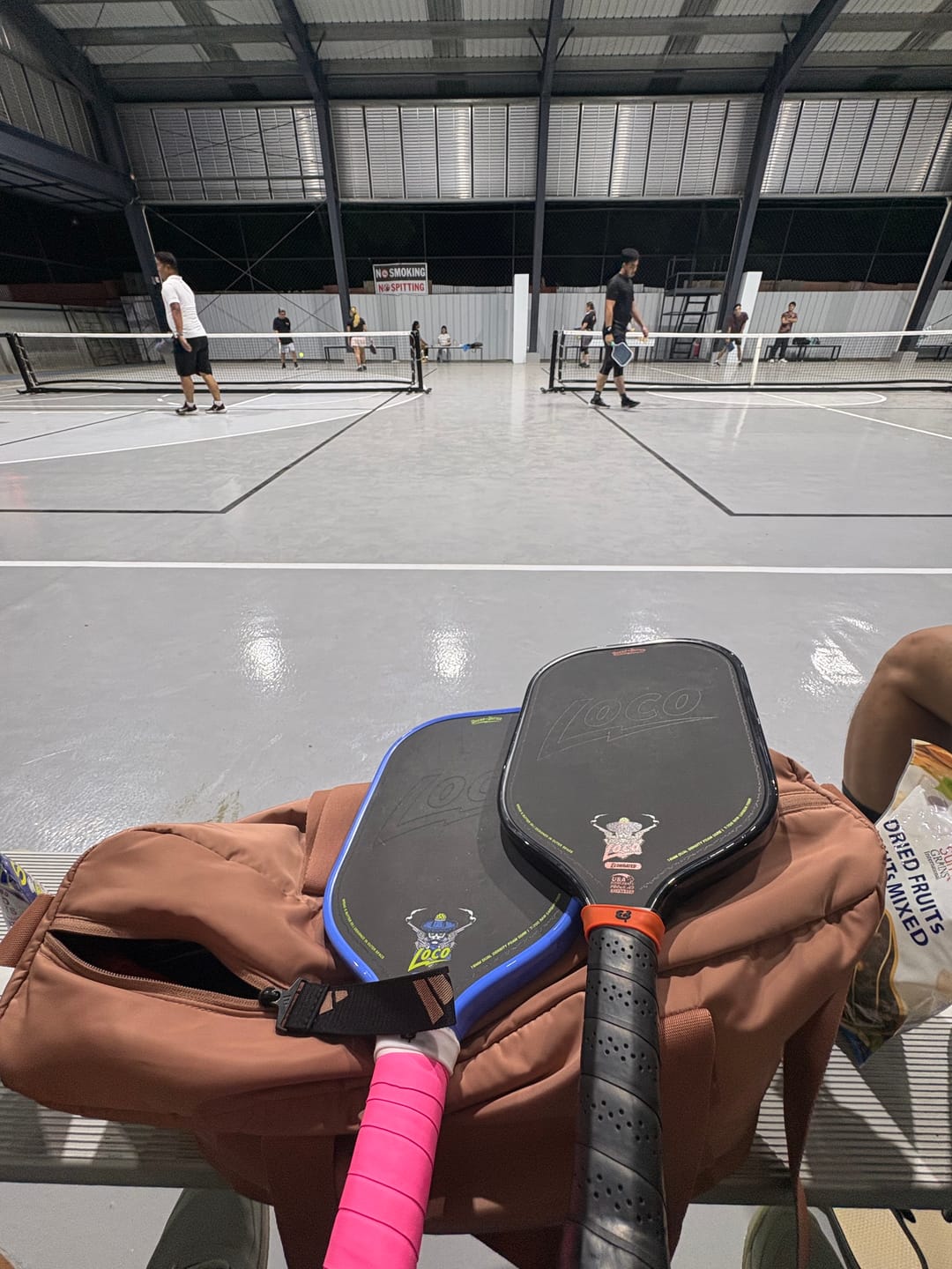 Customer photo review of The Loco 16mm Pickleball Paddle Elongated