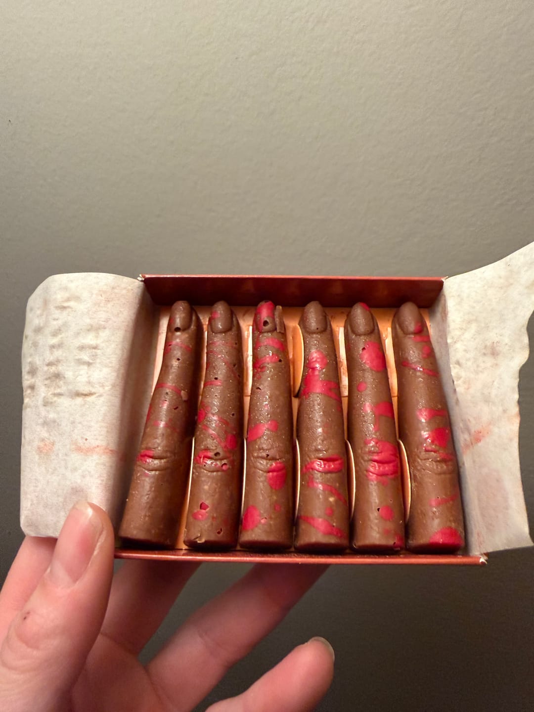 Customer photo review of Dr Bradbury's Chocolate Fingers 70g - NEWSLETTER EXCLUSIVE