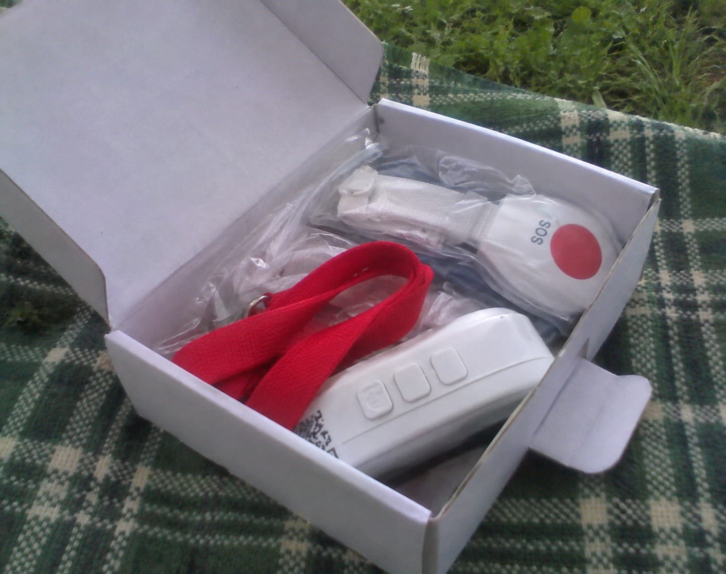 Customer photo review of Wearable SOS Button