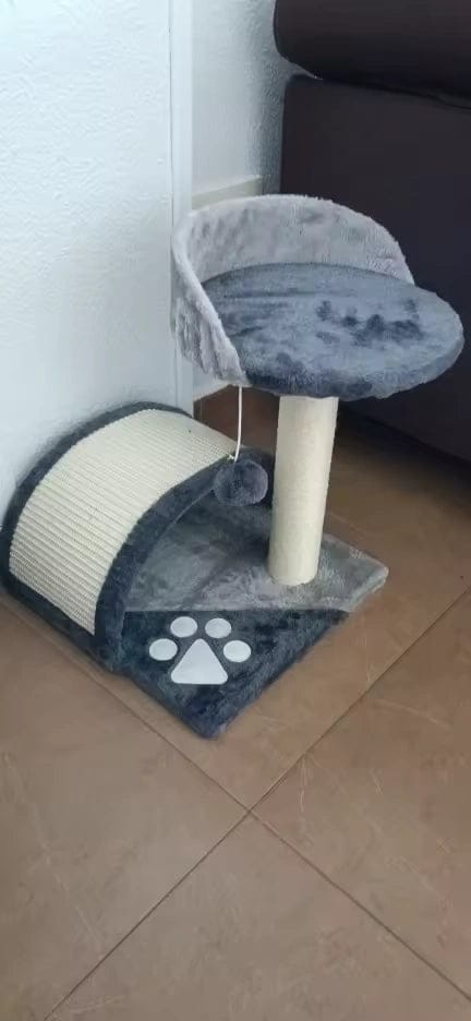 Customer photo review of Petit arbre à chat avec griffoir — Ris