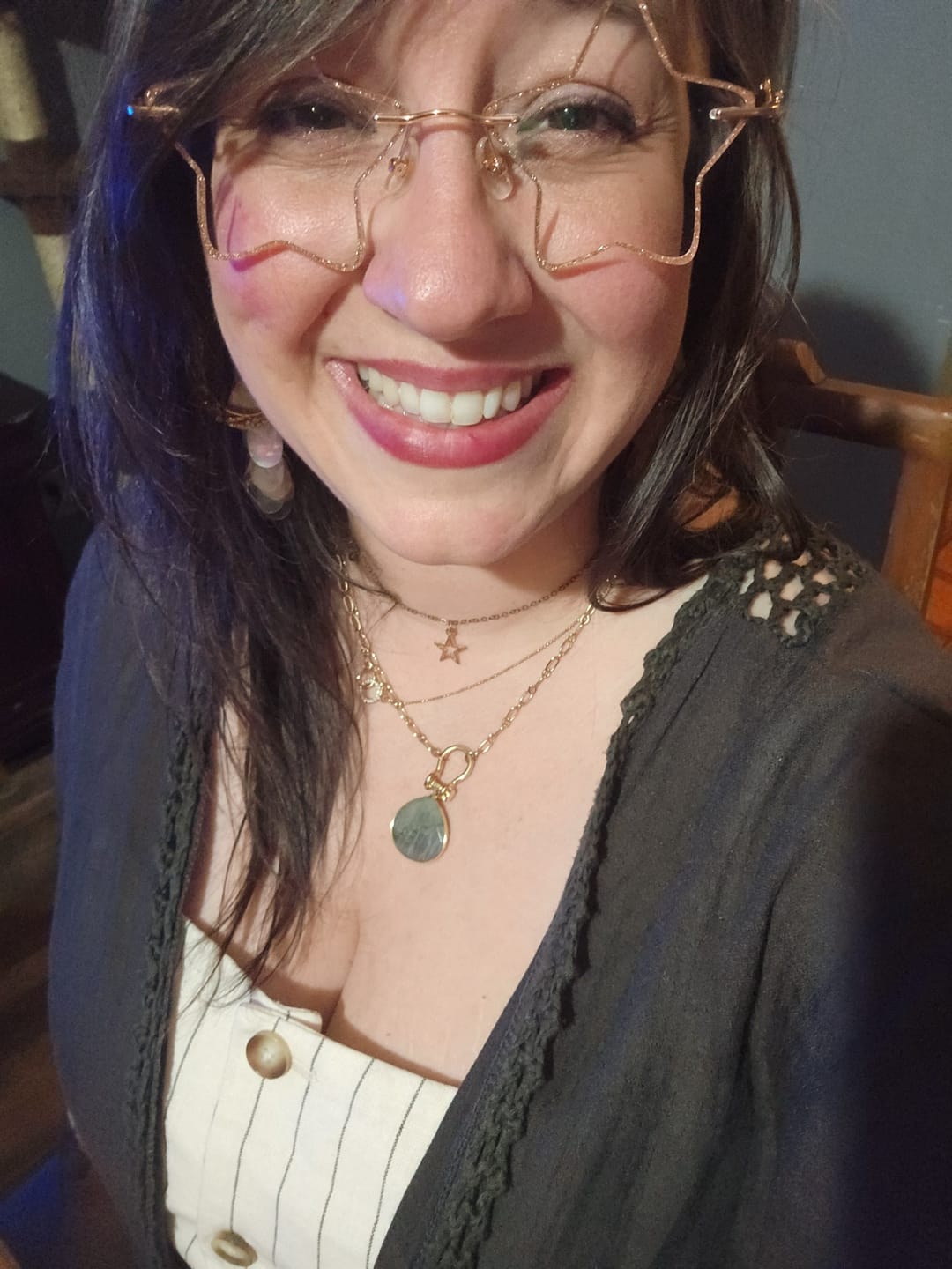 Customer photo review of Starr Eyeglasses