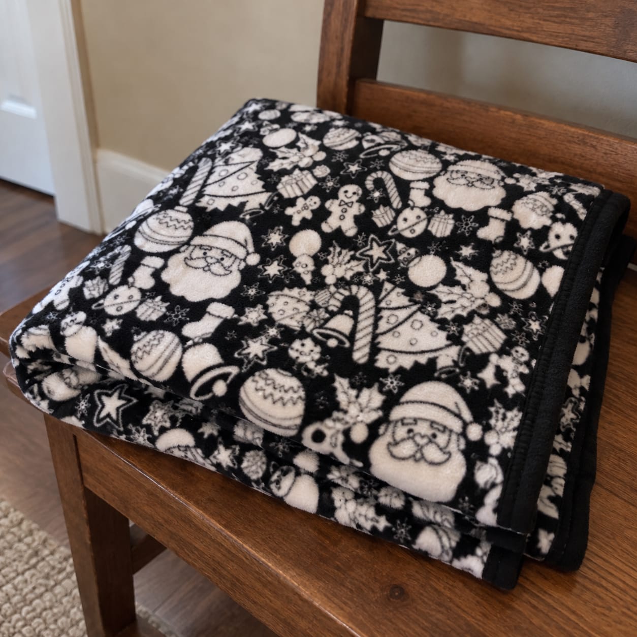 Customer photo review of Color & Cuddle Blanket