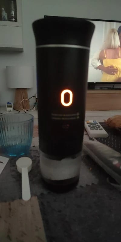 Customer photo review of Cafetera Portátil 3 en 1 | Brenela TM