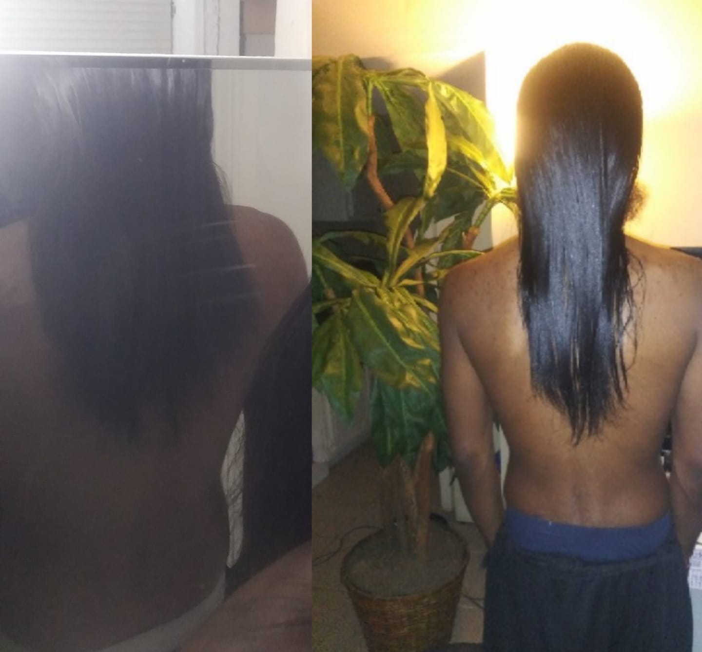 Customer photo review of Miracle Hair Growth Oil