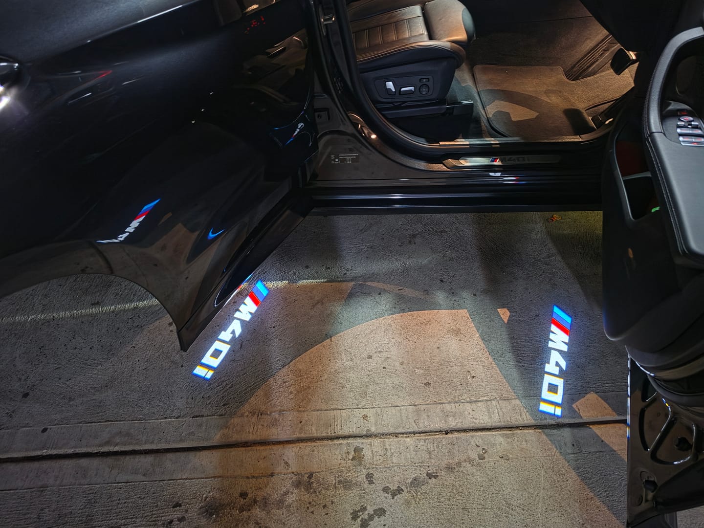 Customer photo review of BMW X SERIES DOOR LIGHTS