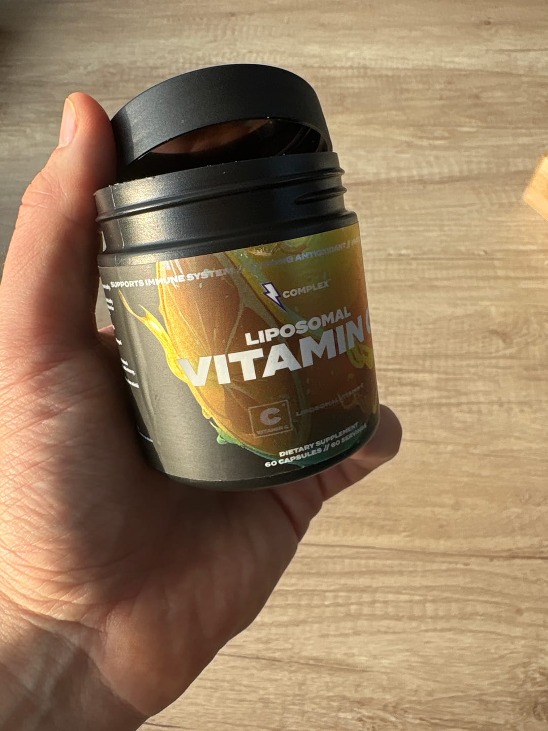 Customer photo review of Liposomal Vitamin C