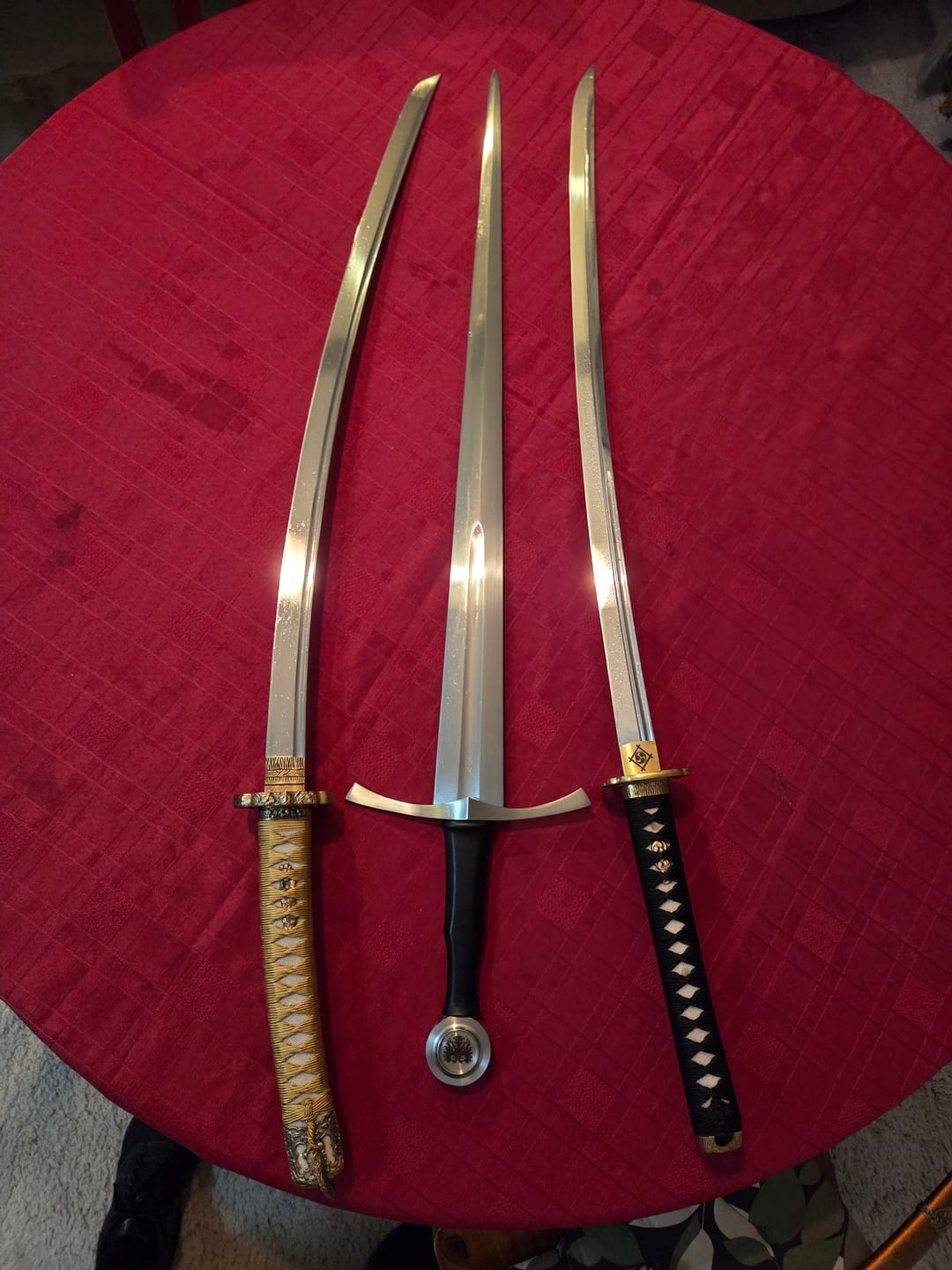 Customer photo review of The Hibana Spring Steel Tachi