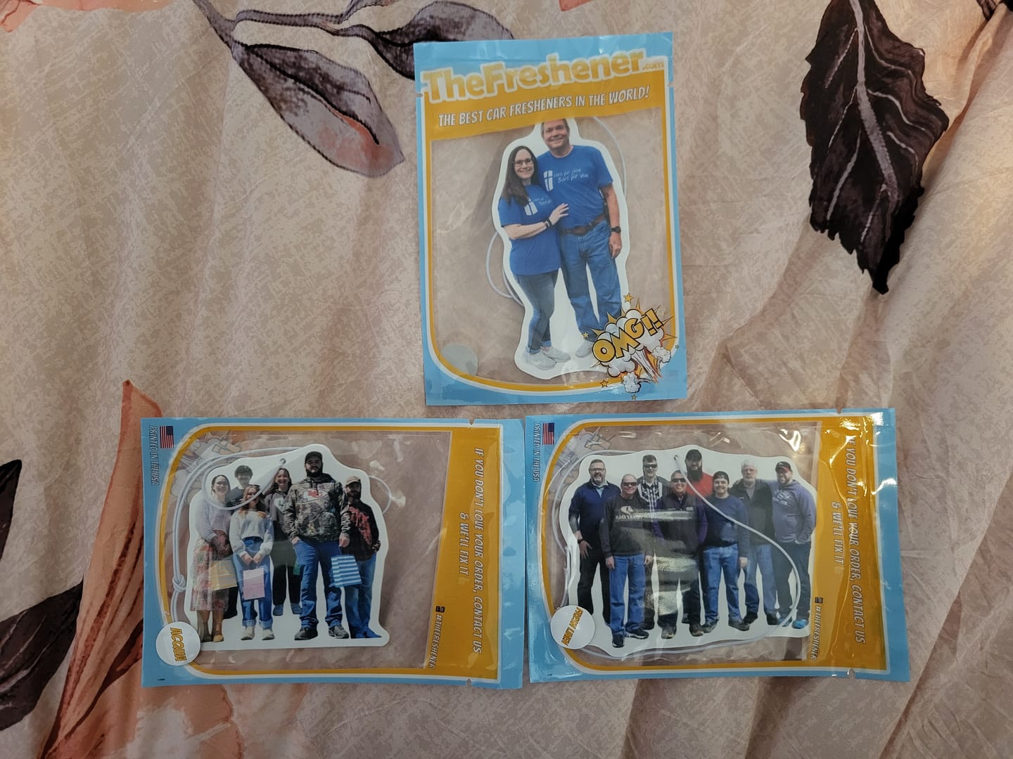 Customer photo review of Custom Air Freshener
