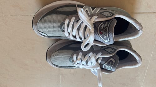 Customer photo review of New Balance 990v6 Made in USA 'Grey' M990GL6