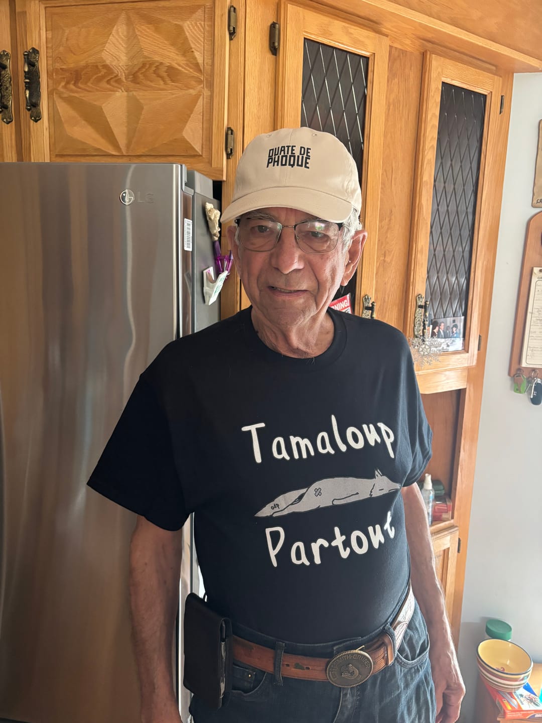 Customer photo review of T-Shirt Tamaloup