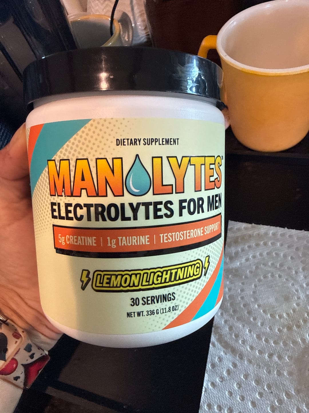 Customer photo review of Manolytes Daily Electrolytes
