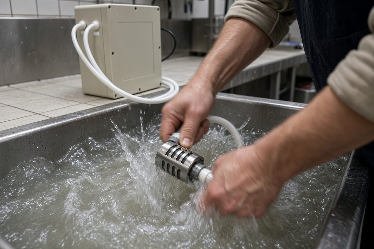 Customer photo review of Kiba Cloud Microbubble Bath System