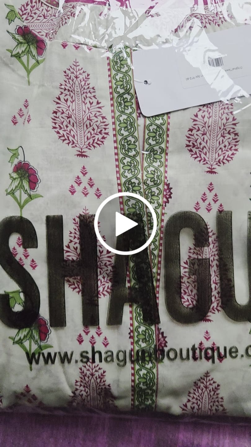 Customer video review of Original Tawakal Lawn Collection 3pc RTZ-30