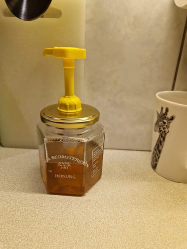 Customer photo review of Flytande honung 2 kg (4×500 g) – Svensk RAW honung